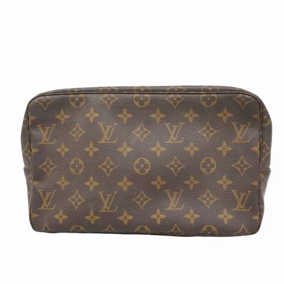LOUIS VUITTON Authentic Brown Monogram Pouch - Picture 1 of 16